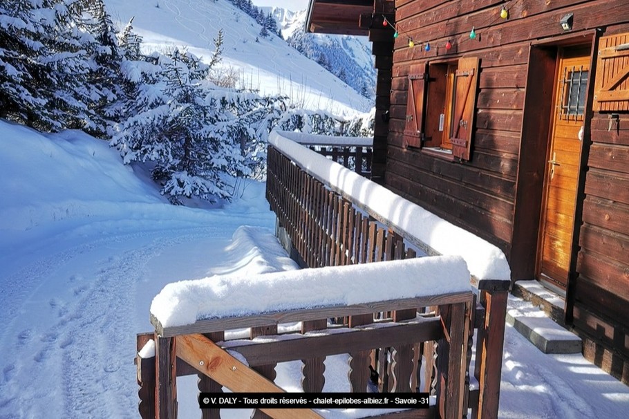 Chalet Les EPILOBES - CHEMIN VERS LES PISTES-  Savoie - Location vacances 8pers - albiez-montrond
