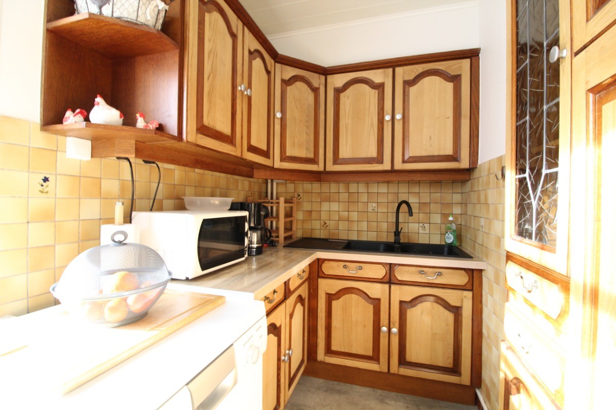 Cuisine ouverte sur salon/séjour - Appartement Le petit Darou