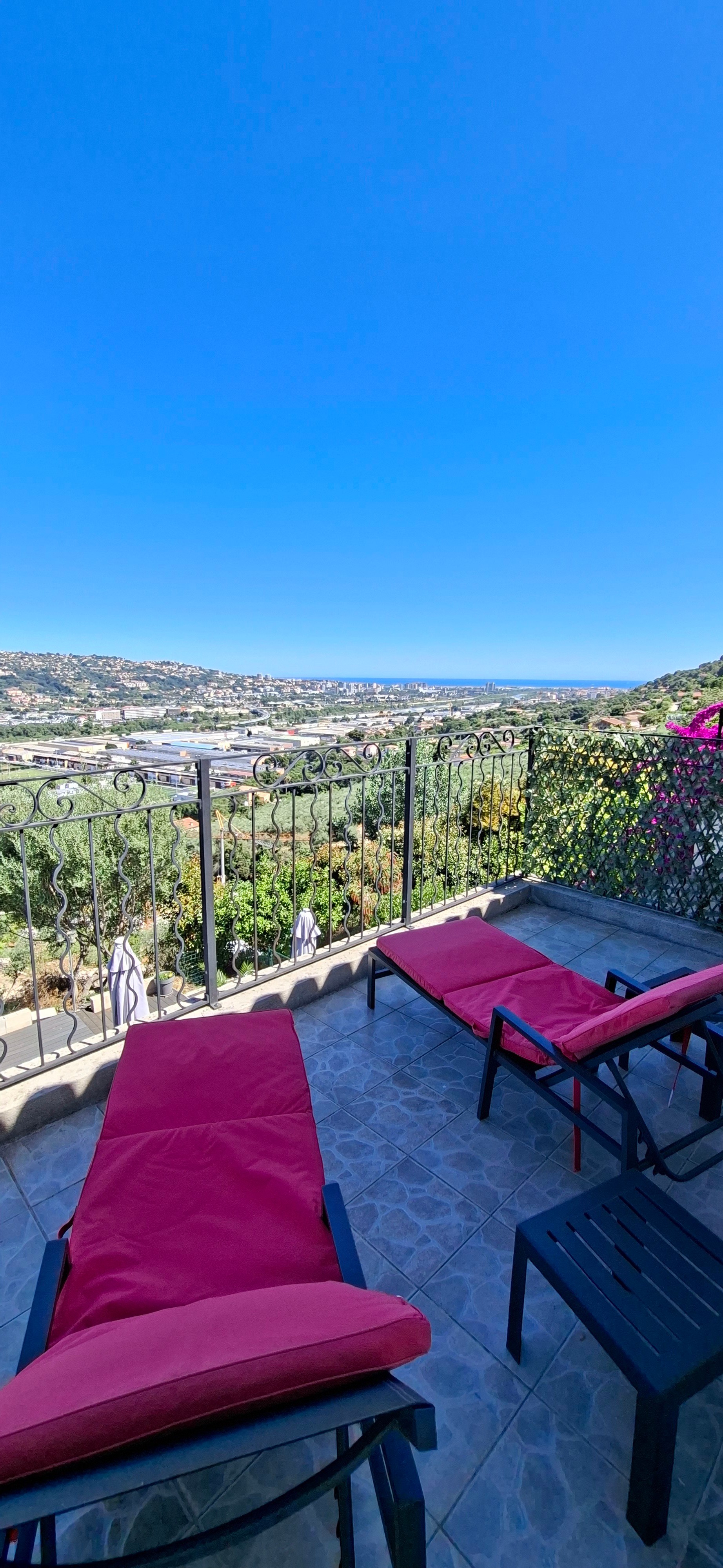 terrasse chambre Azur N°2