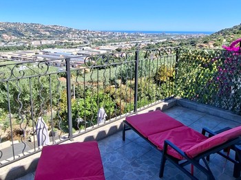 terrasse chambre Azur N°2