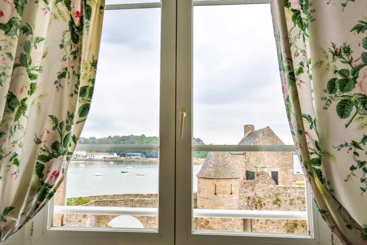 vue mer du salon et chambre 1