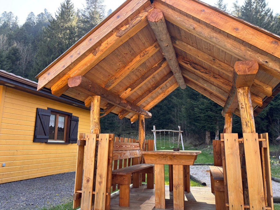 Terrace - Chalet Le Jauniré - Plainfaing, Vosges