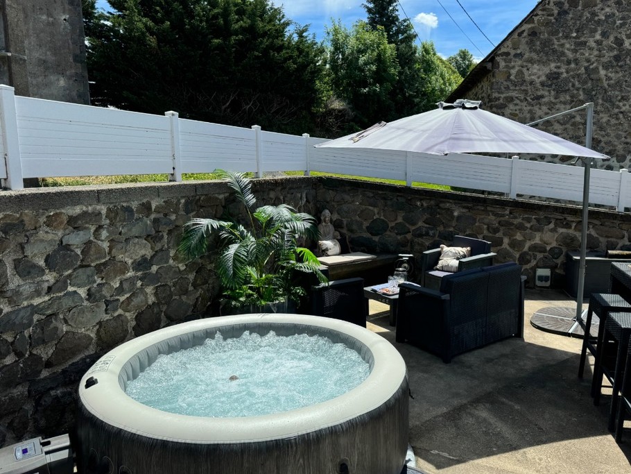 Terrasse avec SPA