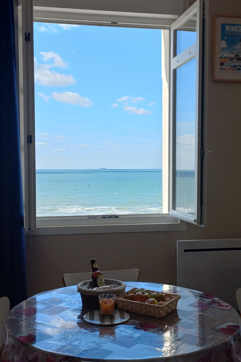 Sea views from our studio