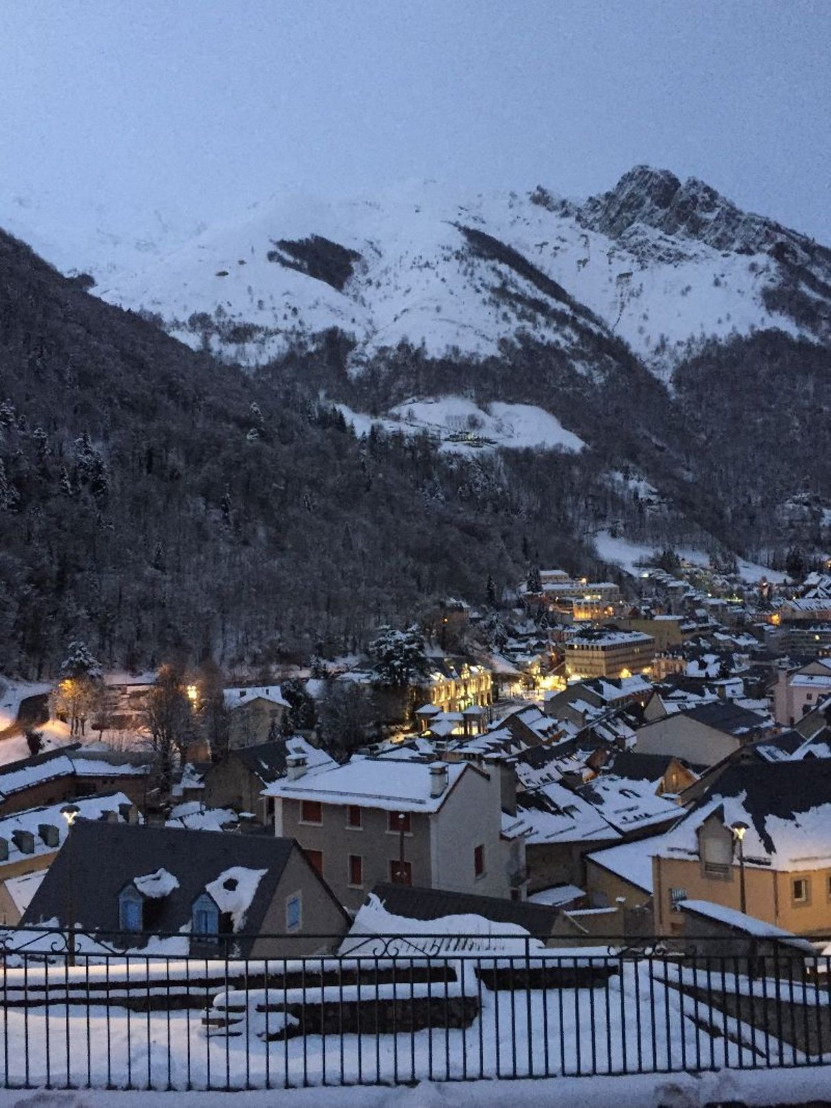 Vue depuis le coin salon / cuisine