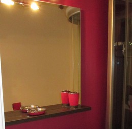 Location Trestel, la salle d'eau dans la partie inférieure du Duplex