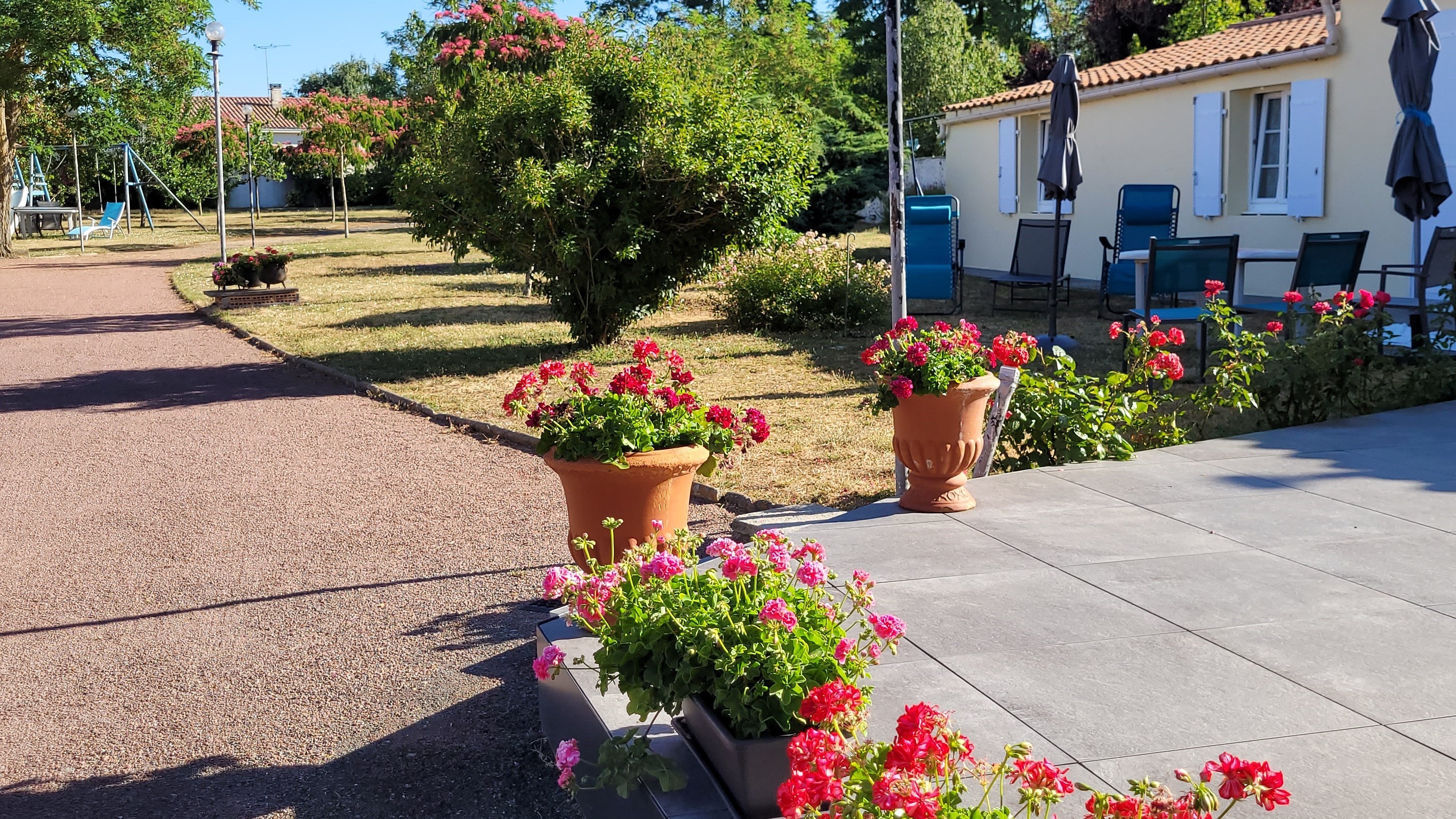 Terrasse parc