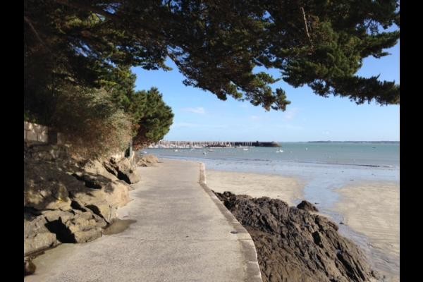 liaison piétonne plage, port, Clévacances, Saint-Cast Panorama, Location 5 personnes, chambre