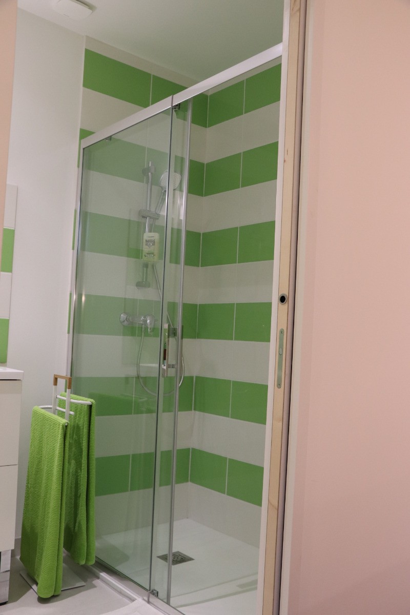 douche de la chambre