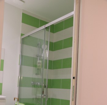 douche de la chambre
