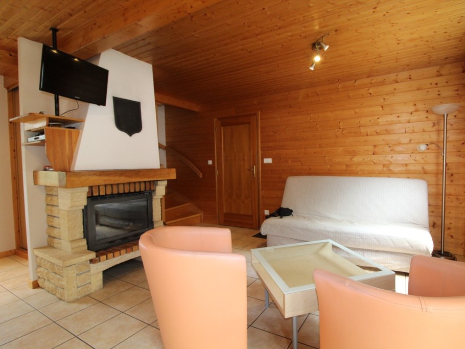 Salon/ séjour - Chalet Le Pergis à Xonrupt-Longemer