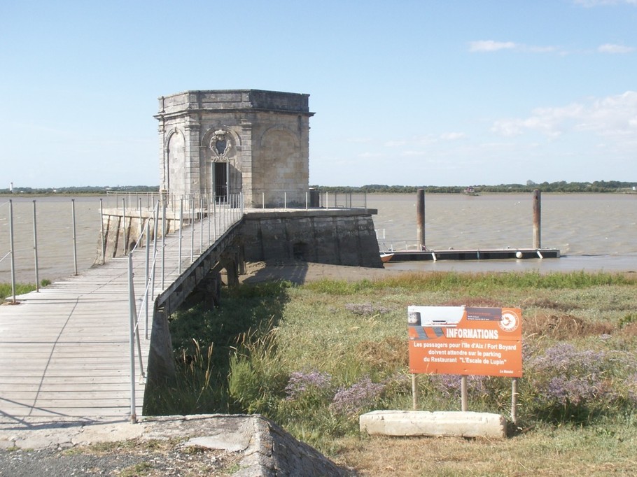 Fort Lupin - accès à l'ile d'Aix en Charente maritime