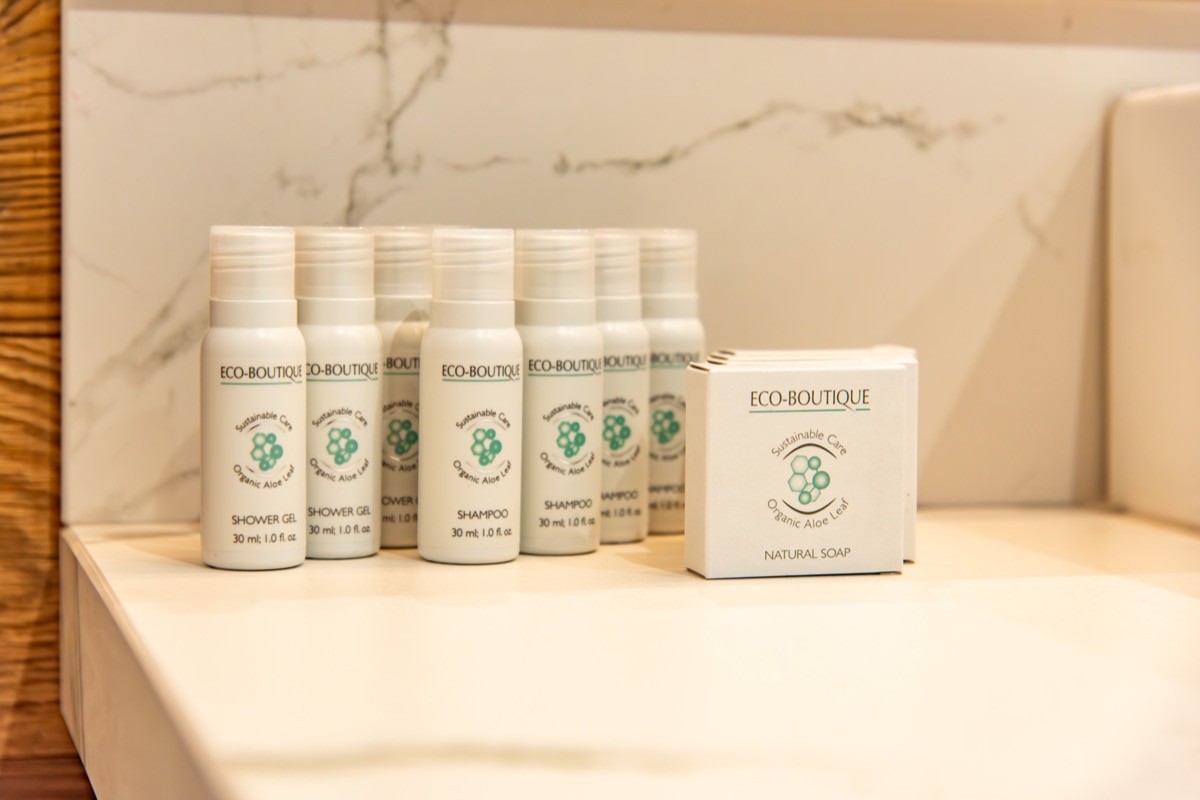 Chalet les Roitelets - produits d'hygiène à disposition