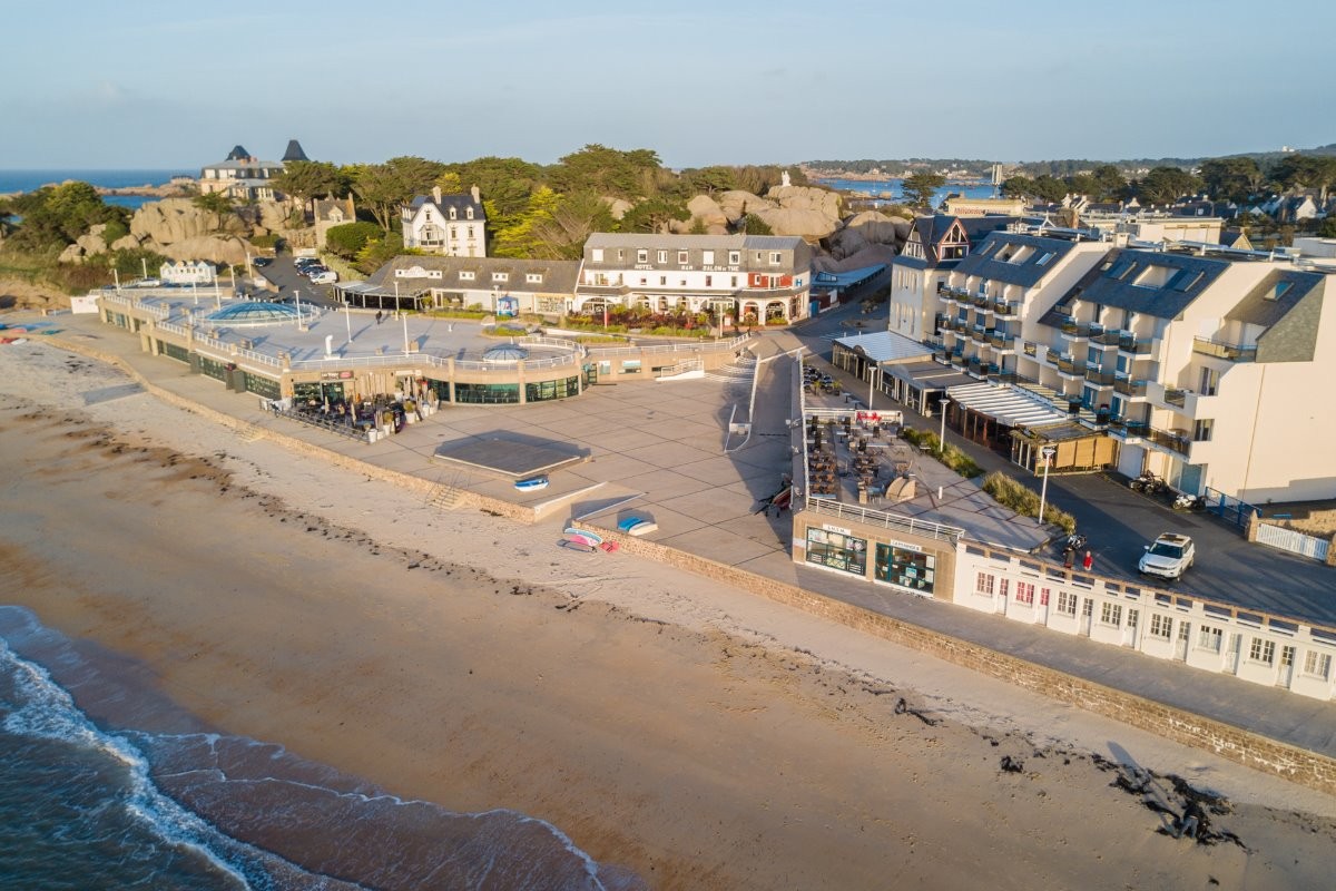 résidence d'armor avec vue générale du site