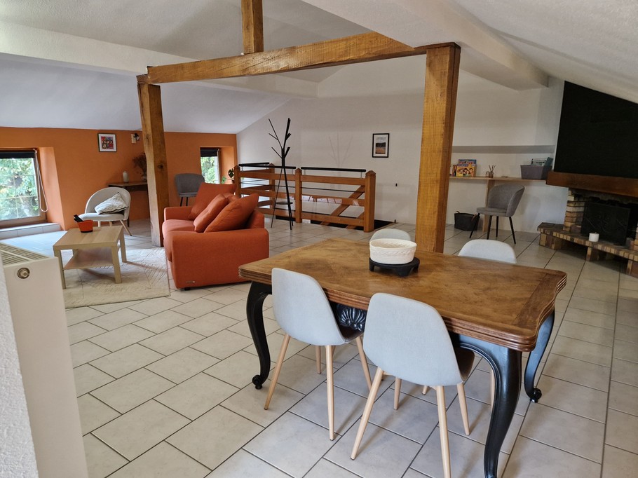 Grande pièce de vie La Mansarde Domaine du Bagnerot