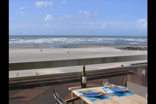 terrace with sea view