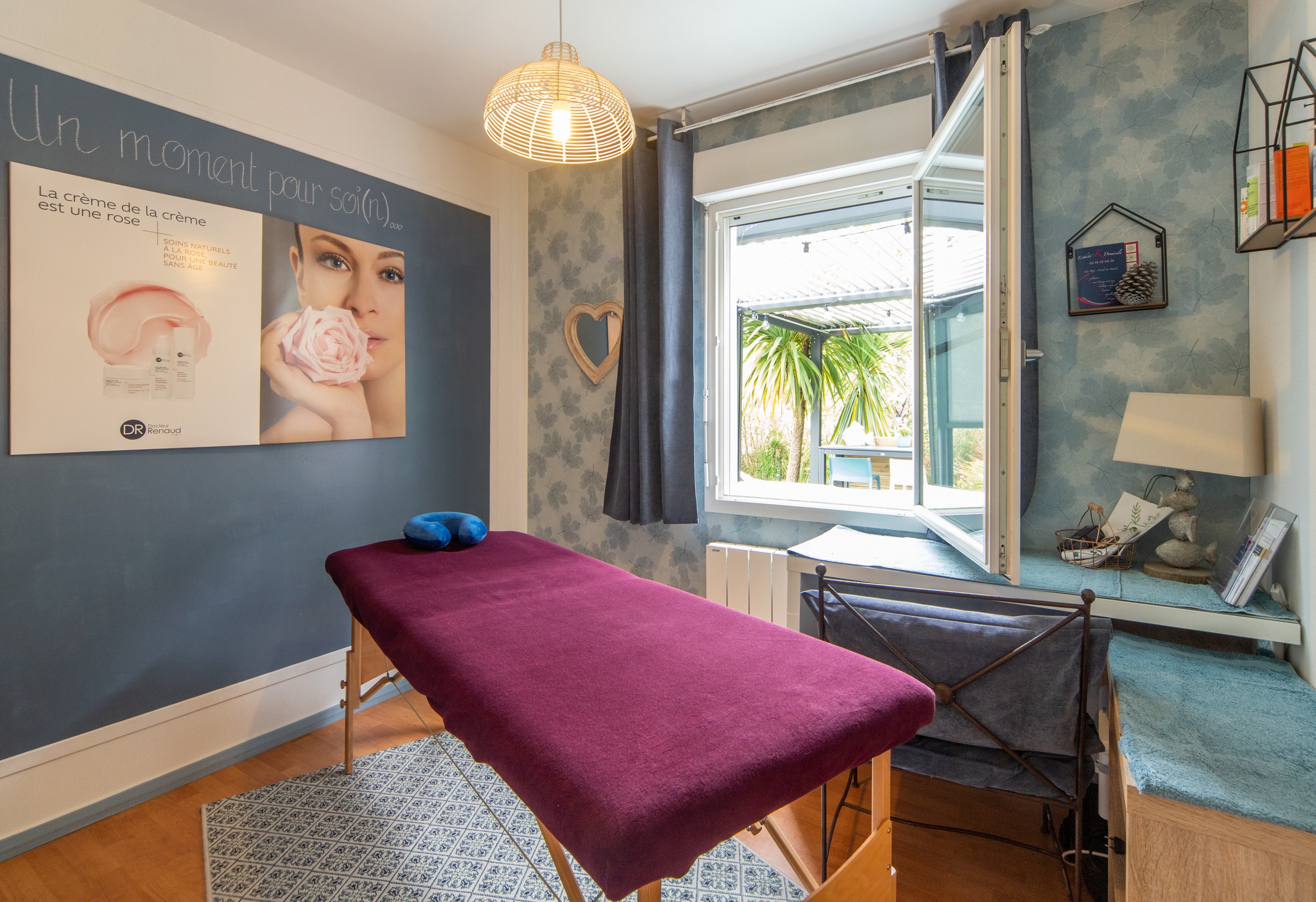 Pièce attitrée pour les massages