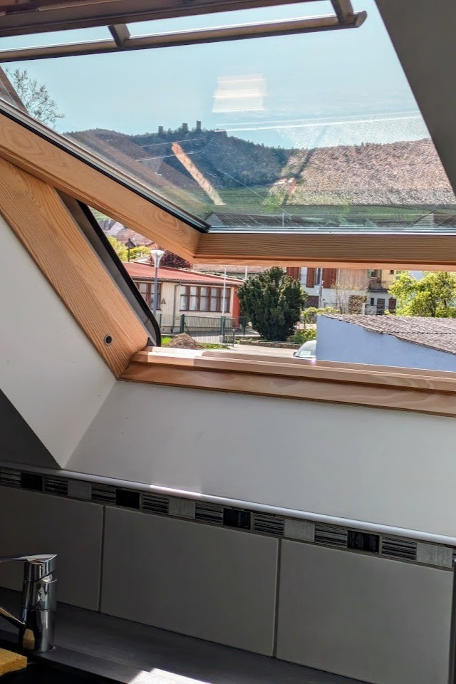 Vue sur les 3 Châteaux d'Eguisheim !