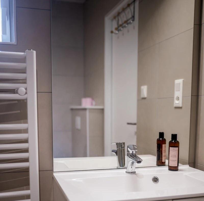 Salle d'eau avec wc
