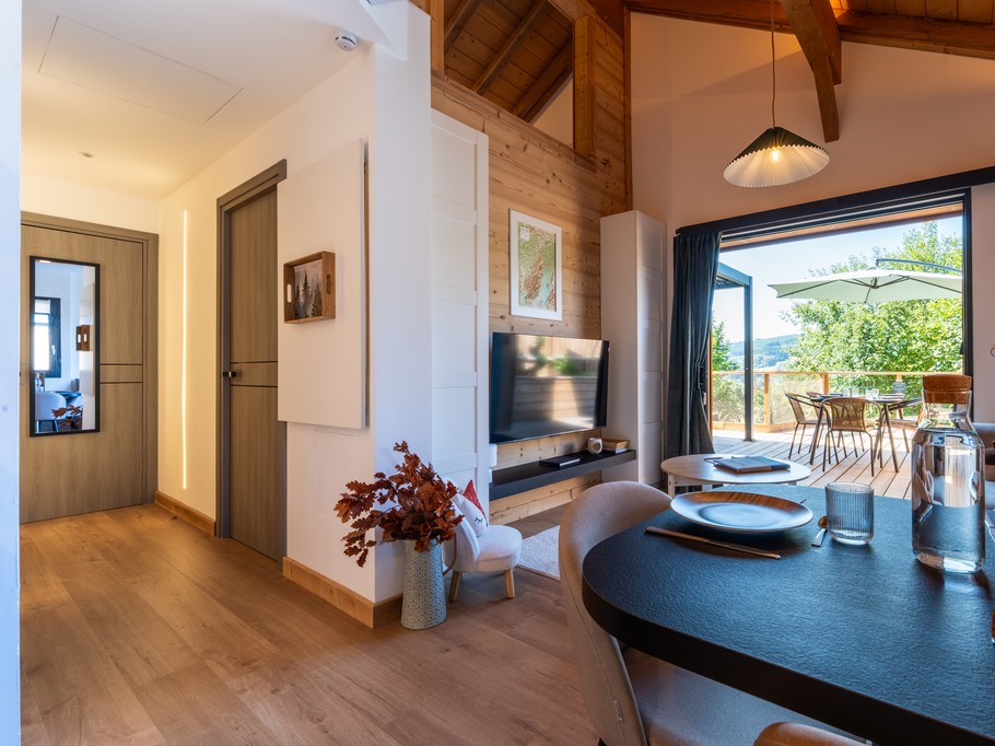 Pièce de vie - Chalet Forest Family - Domaine Epic Chalets