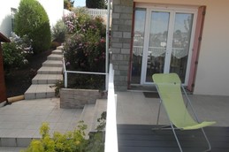 terrasse et accès appartement