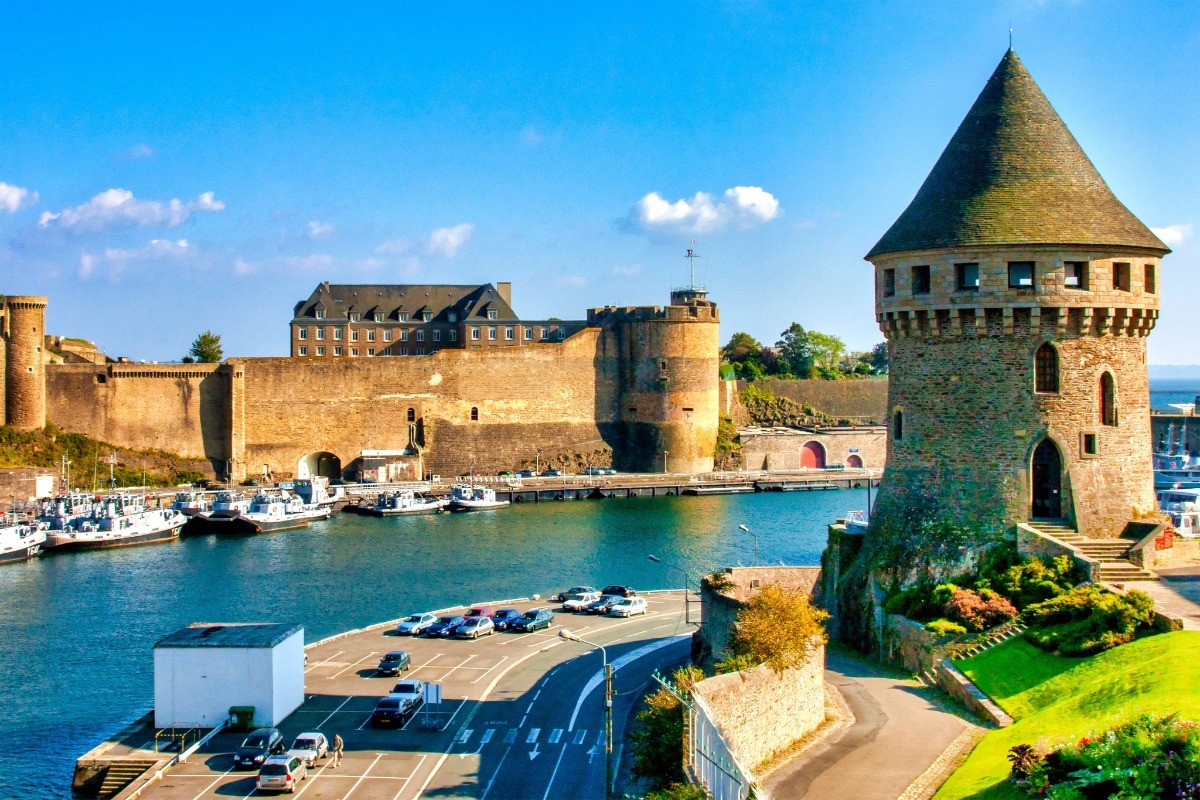 Le port et la forteresse de Brest