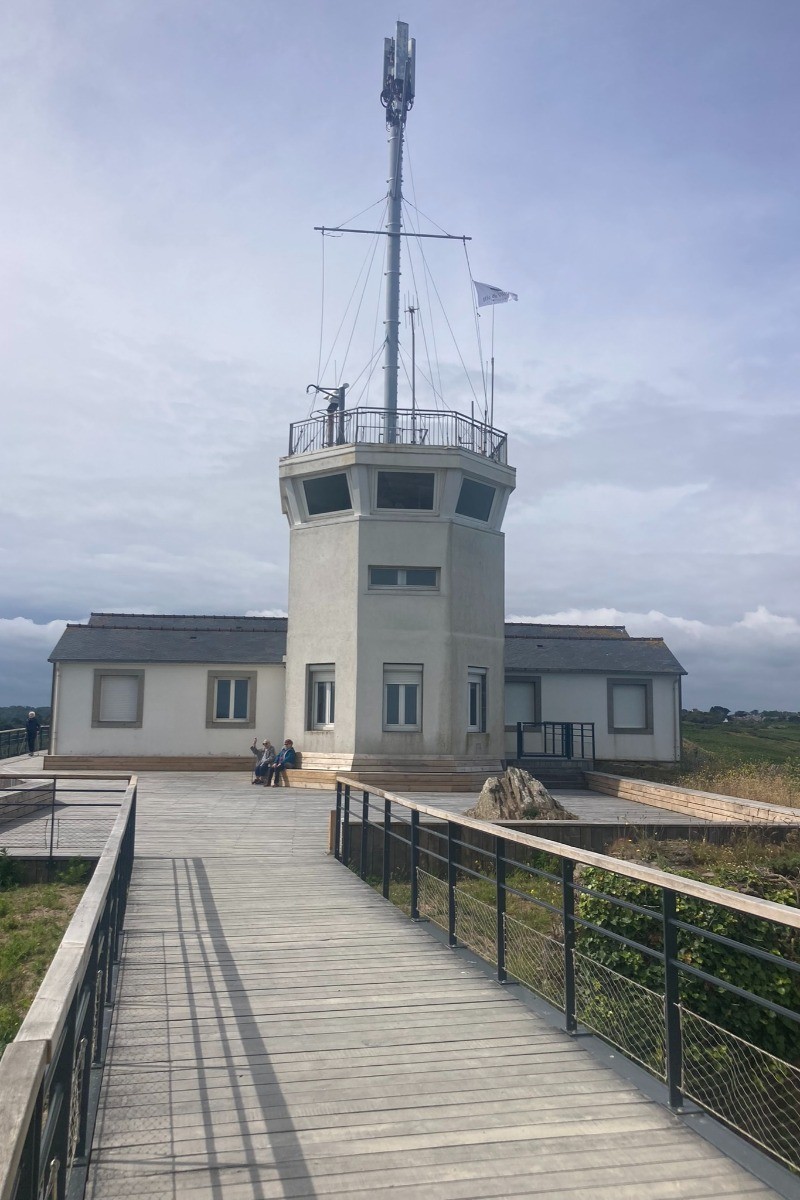 Le Sémaphore de La Pointe du Grouin à Cancale.
