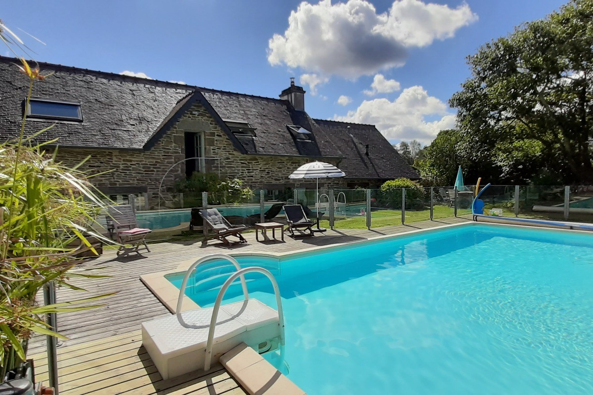Piscine chauffée à 25 degrés