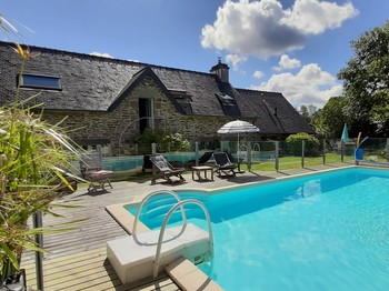 Piscine chauffée à 25 degrés