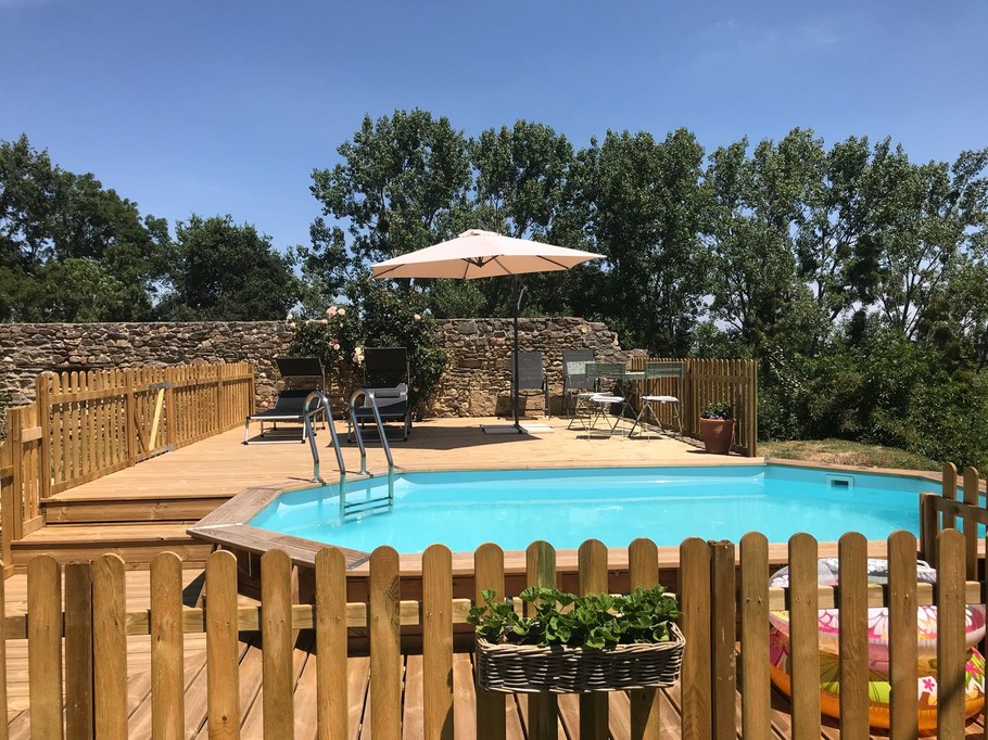 The swimming pool