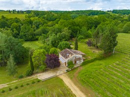 Vue depuis la route (photo drone)