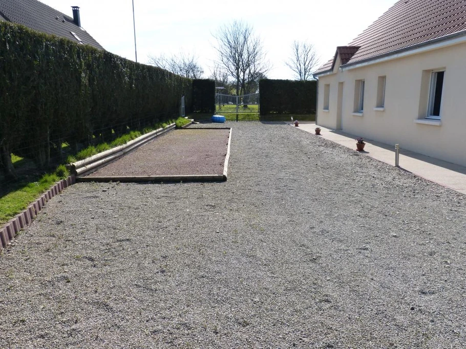 le terrain de boules