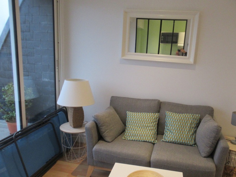 TERRASSE VUE PANORAMIQUE SUR LA MER COTE DE GRANIT ROSE, TREGASTEL, COTES d'ARMOR, BRETAGNE - salon