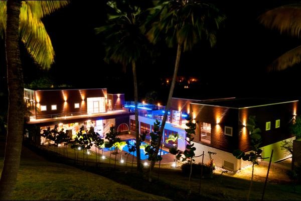 La Villa Isabelle de nuit...