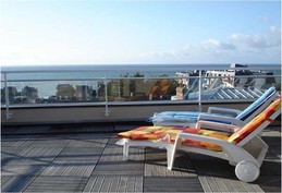 Terrasse de l'étage