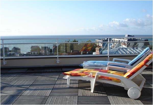 Terrasse de l'étage