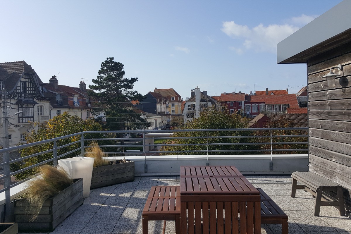 Terrasse plein sud (2ème étage)