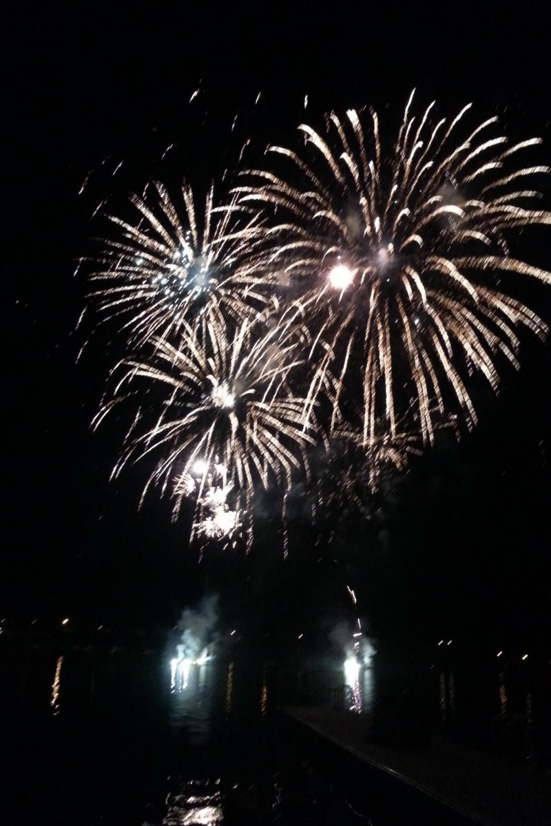 feux d'artifices 14 juillet et 14 août