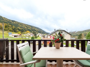 Balcon avec vue montagne - Lélex Monts Jura