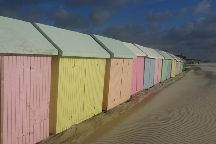Beach cabins