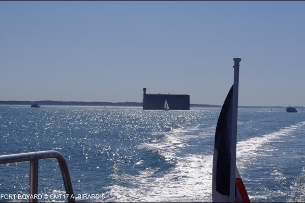 En route pour la visite de Fort Boyard