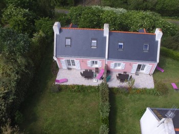 derrière la maison route de la plage de kerel