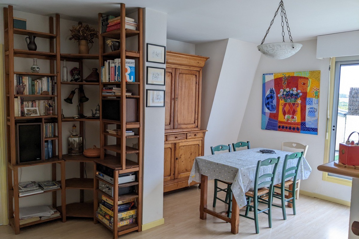 La pièce de vie et son coin repas