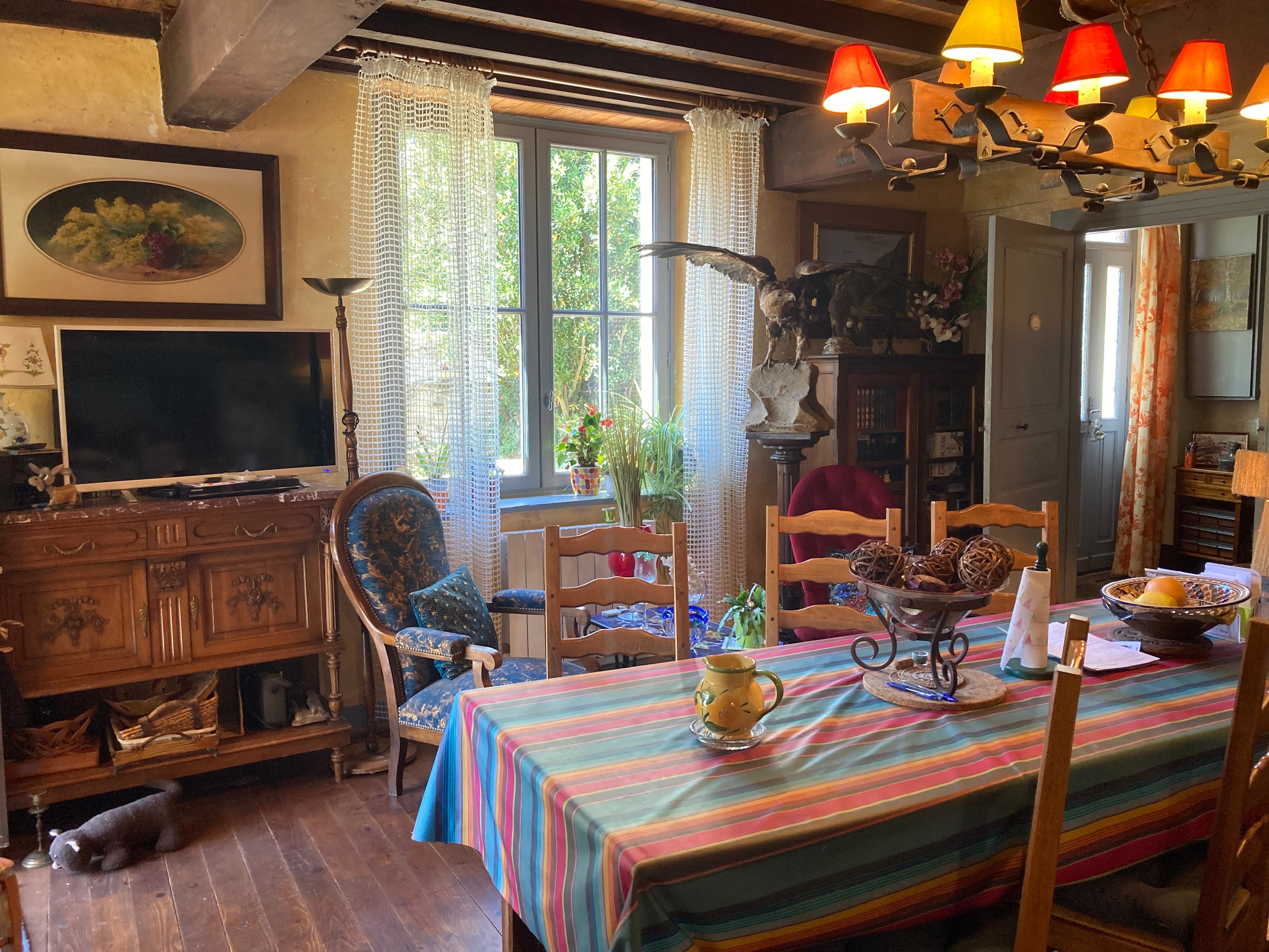 Zélie’s house – the living room