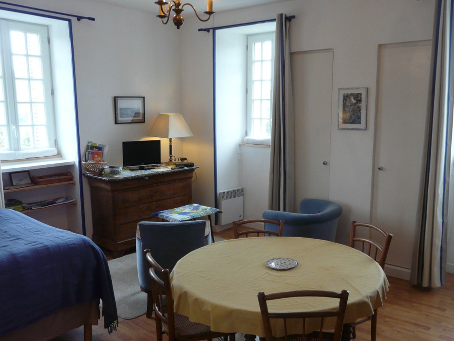 depuis l'entrée