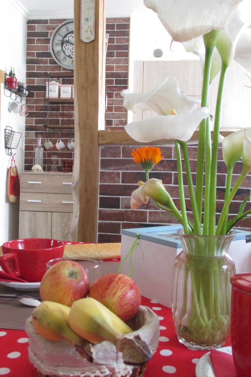 LORANT, Chambre d'hôtes, Clévacances, petit déjeuner