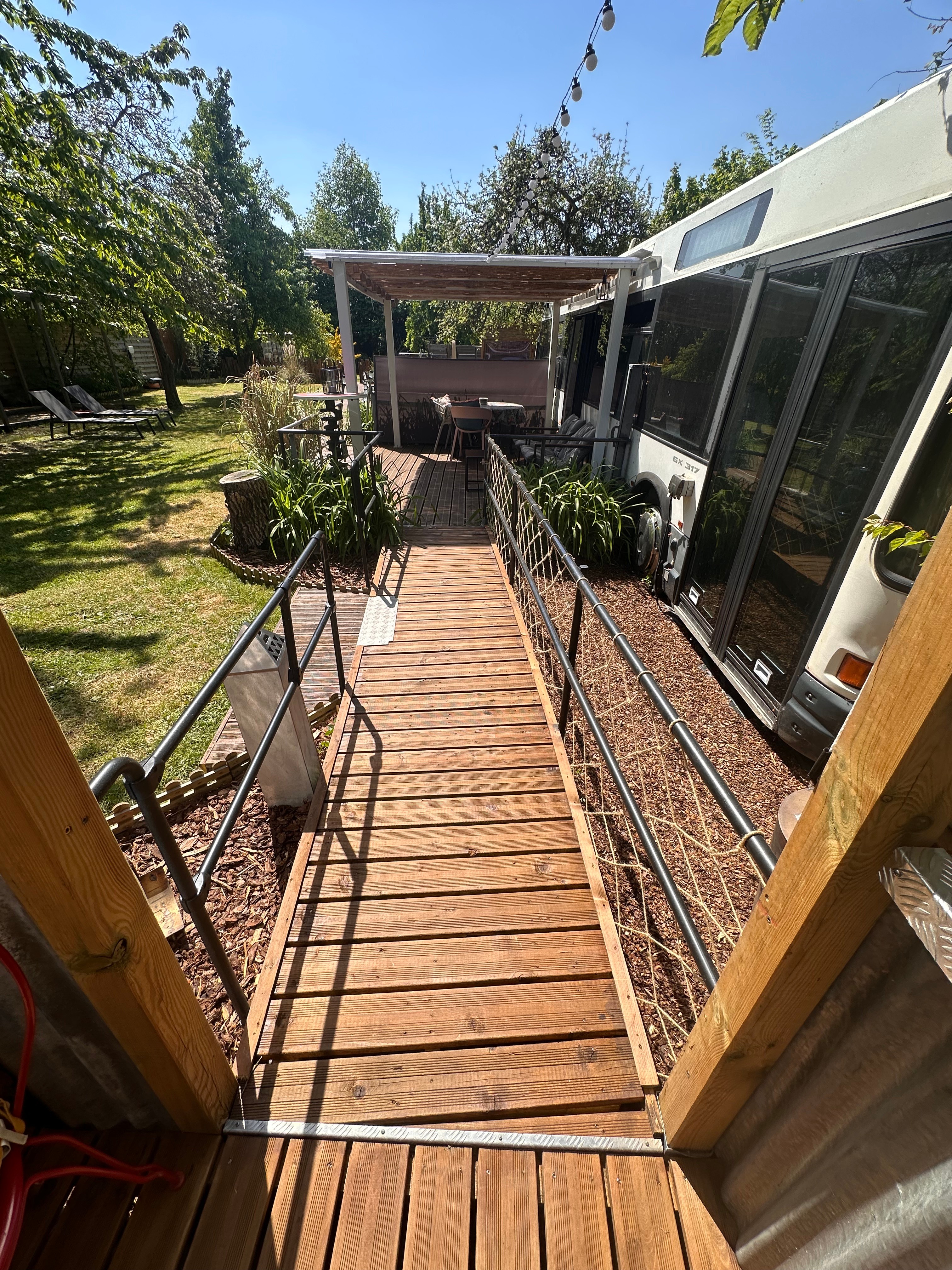 Terrasse du Terminusbus - Crèvecoeur le Grand - Oise - Hauts de France