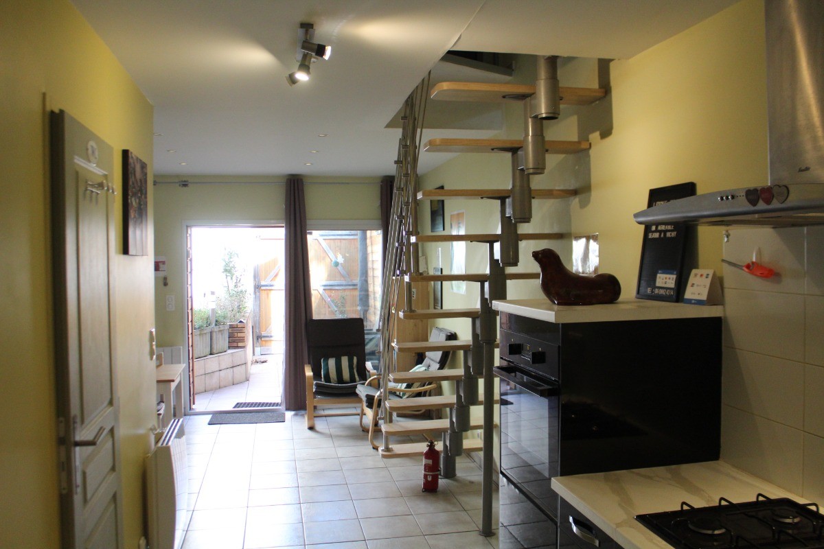 plein pied cuisine salon  salle a manger chambre 1  et wc