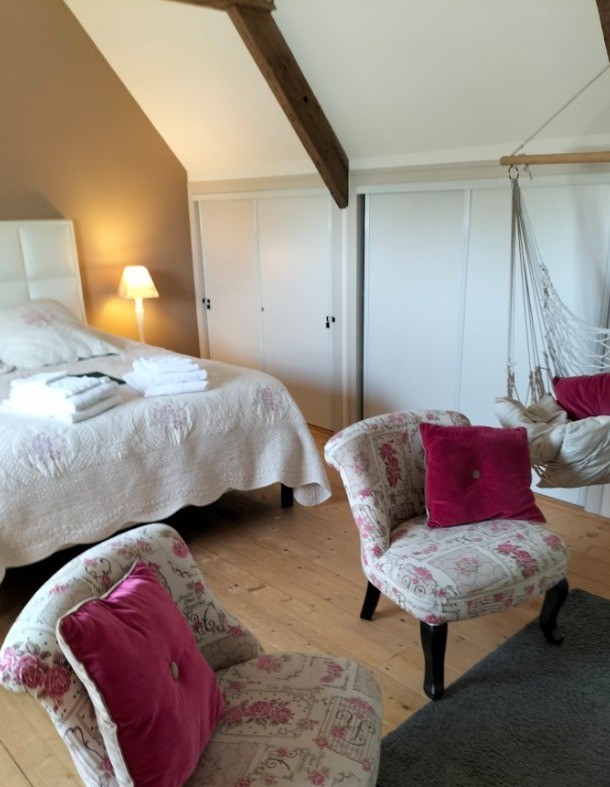 Anne Poésie Printannière - Chambre 2/3 personnes - Tonquèdec - Côtes d'Armor - Bretagne - Clévacances