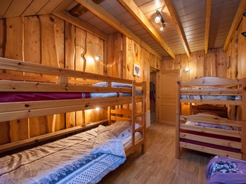 1ère chambre de 4 personnes - Appartement La Tanière des copains à La Bresse
